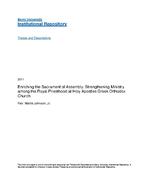 Enriching the sacrament of assembly : strengthening ministry among the royal priesthood at Holy Apostles Greek Orthodox Church